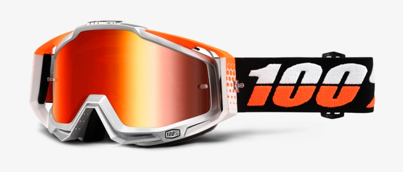 Racecraft-ultrasonic - 100% Racecraft Clear Lens Goggles, transparent png download