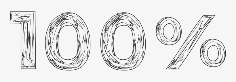 100% - Circle, transparent png download