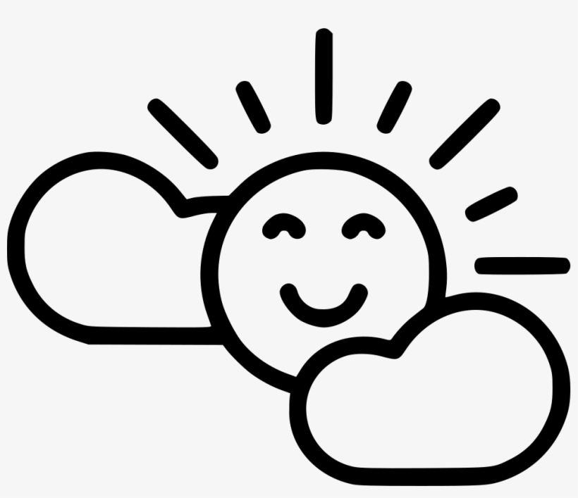 Spring Sun Happy Weather Season Comments - Icon Spring Weather, transparent png download