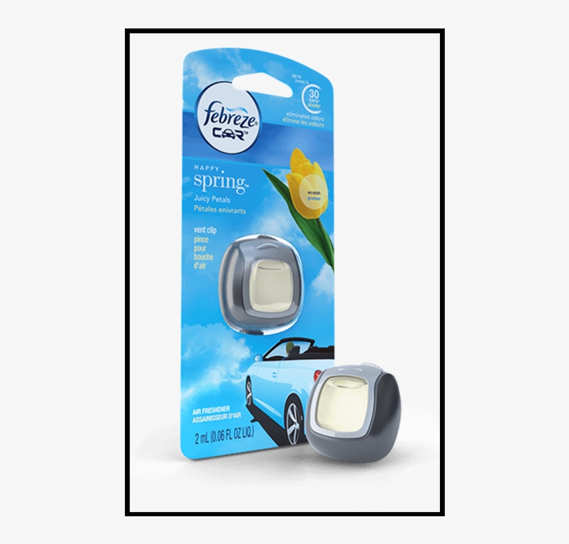 Febreze Car Air Freshener Vent Clip | Meadows, transparent png download