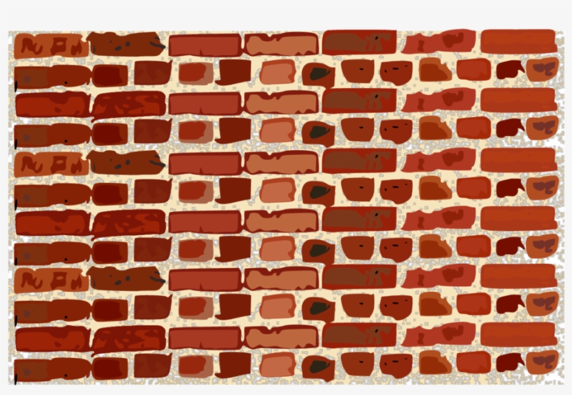 Vector Brick Wall Picture - Brick, transparent png download