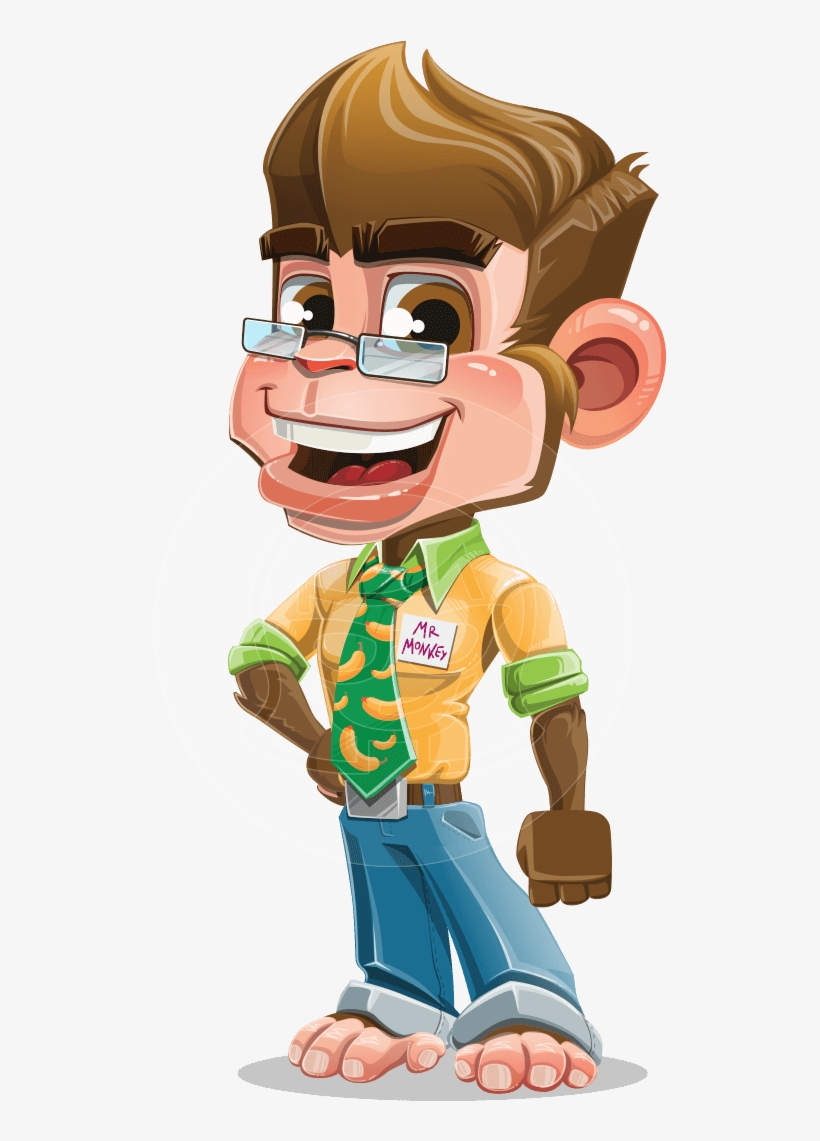 Monkey Bananas - Cartoon, transparent png download