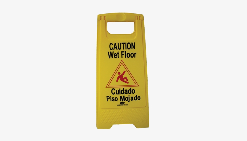 Crown Brands, Llc 85251 Sign, Wet Floor - Caution Wet Floor Cuidado Piso Mojado, transparent png download