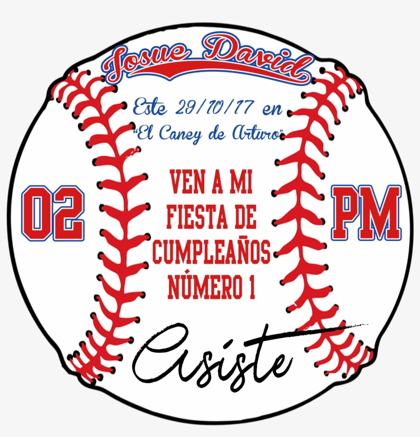 Invitación Baseball 1 - Colorado Peak Softball, transparent png download