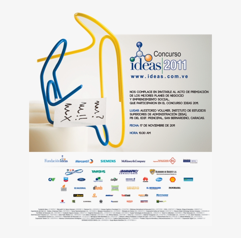 Invitacion Evento Final De Premiacion Ideas 2011 - Anna & Kristina's Beauty Call, transparent png download