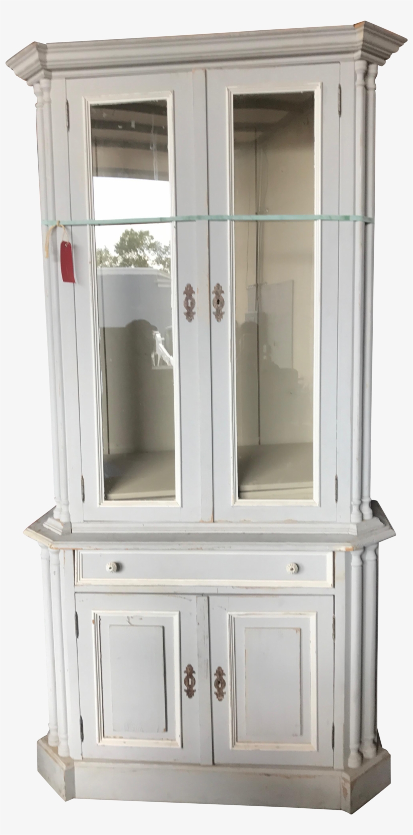 Swedish Gustavian Style Display Cabinet And Hutch On - Hutch, transparent png download
