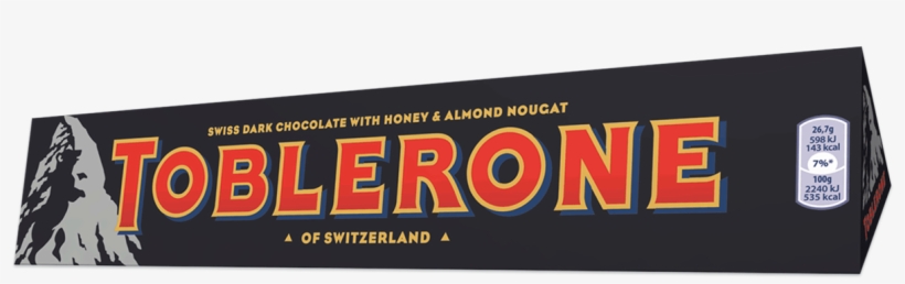 Toblerone Dark 360g - Toblerone Milk Chocolate 100g, transparent png download