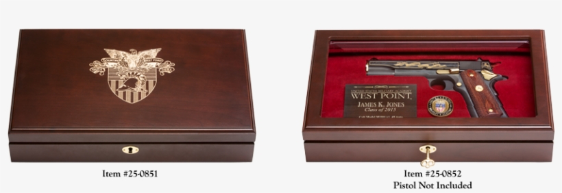 Order Your Own Customized Class Pistol Display Case - Pistol, transparent png download