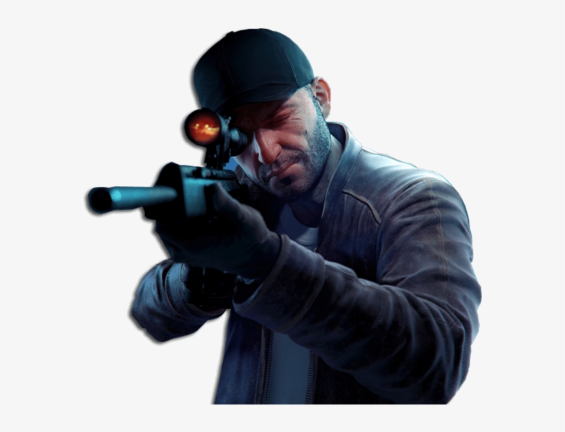 Sniperguy - Sniper 3d Assasin Free Shooting Games, transparent png download