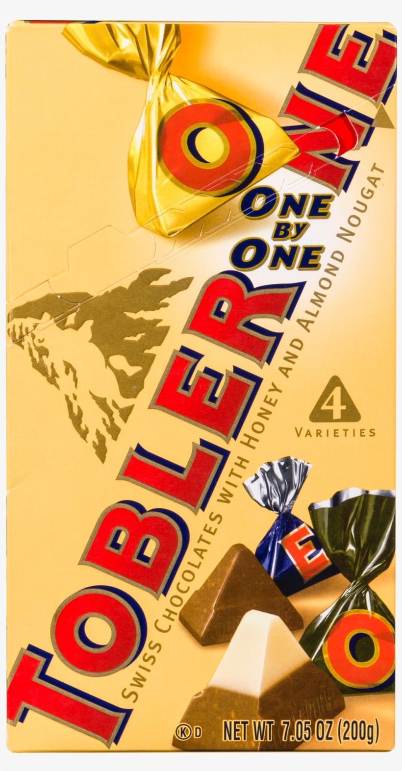 Toblerone One By One Candy, Variety Pack - 7.05 Oz, transparent png download