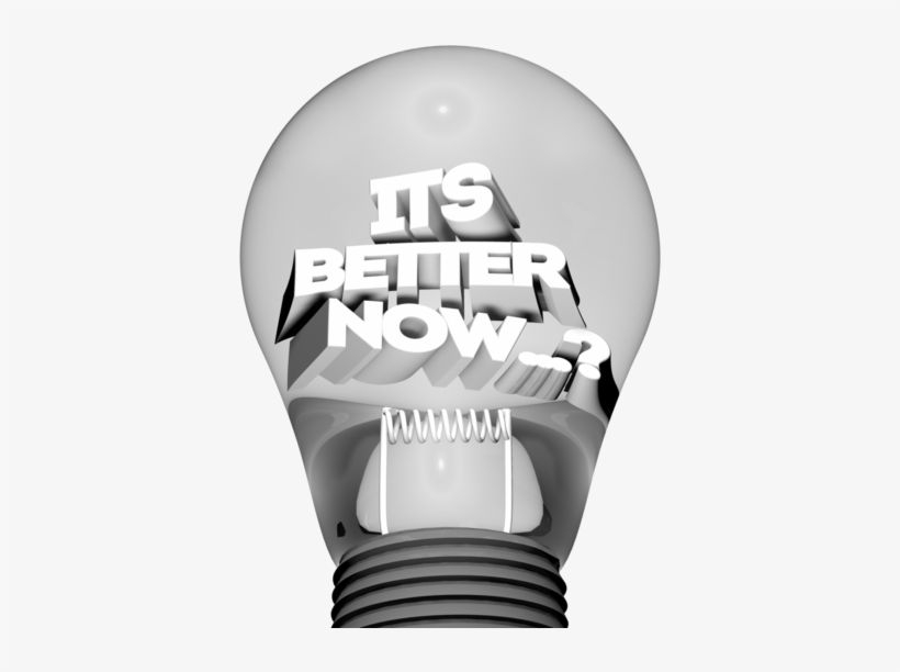 Itsbetternowinbulb - Portable Network Graphics, transparent png download