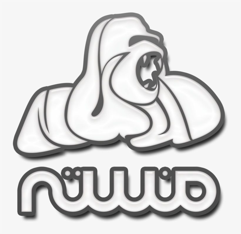 Nuwud Gorilla-8x8 - Gorilla, transparent png download