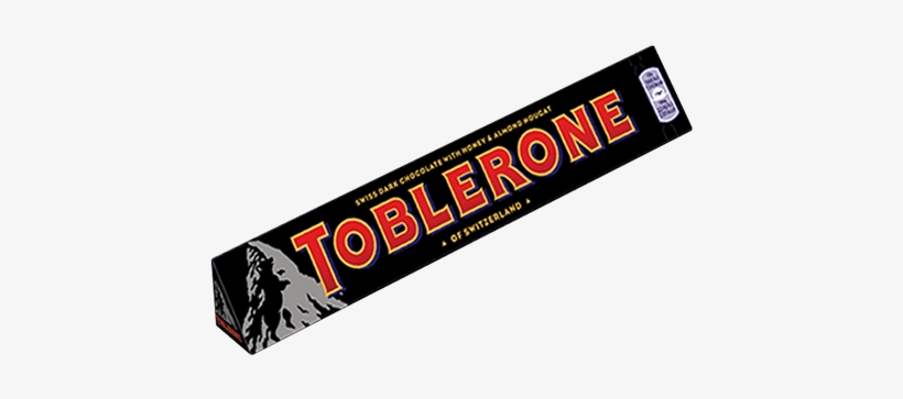 토블론-다크 - Toblerone Milk Chocolate 100g, transparent png download