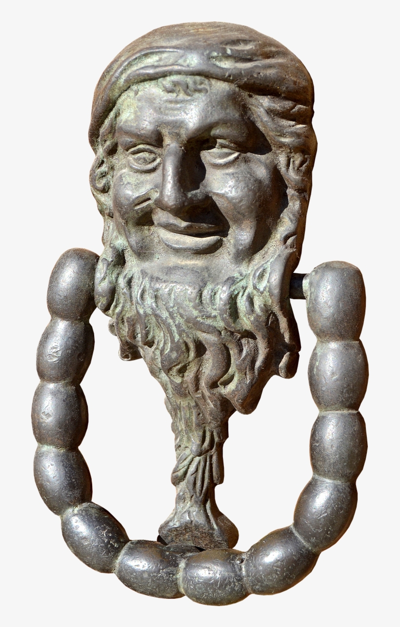 Doorknocker Old Metal - Metal, transparent png download