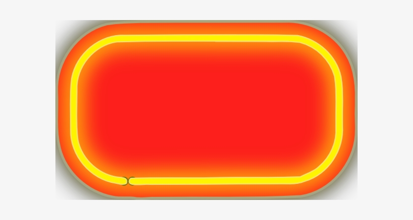 Neon Clipart Border - Vector Neon Png, transparent png download