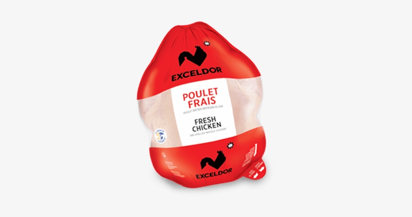 Whole Chicken - Poulet Entier Exceldor, transparent png download