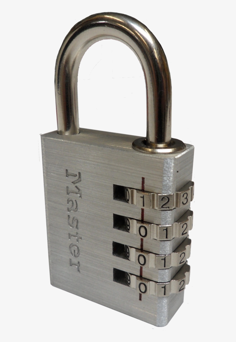 40mm Masterlock Combination Padlock - Security, transparent png download