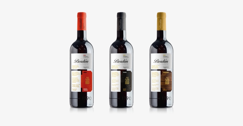 Tintos Bordon Botellas - Vino Rioja Bordon, transparent png download