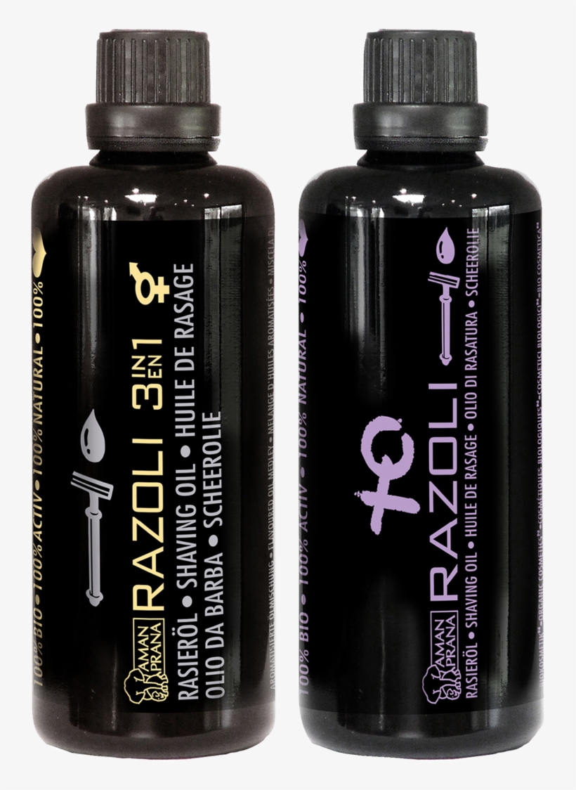 Array Amanprana Surtido Razoli Aceite De Afeitado - Amanprana Razoli Shaving Oil For Women, transparent png download