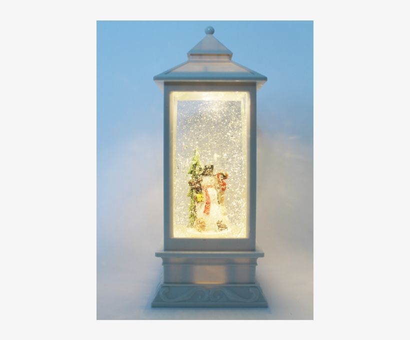 Snowman Light Up Christmas Lantern - Christmas Day, transparent png download