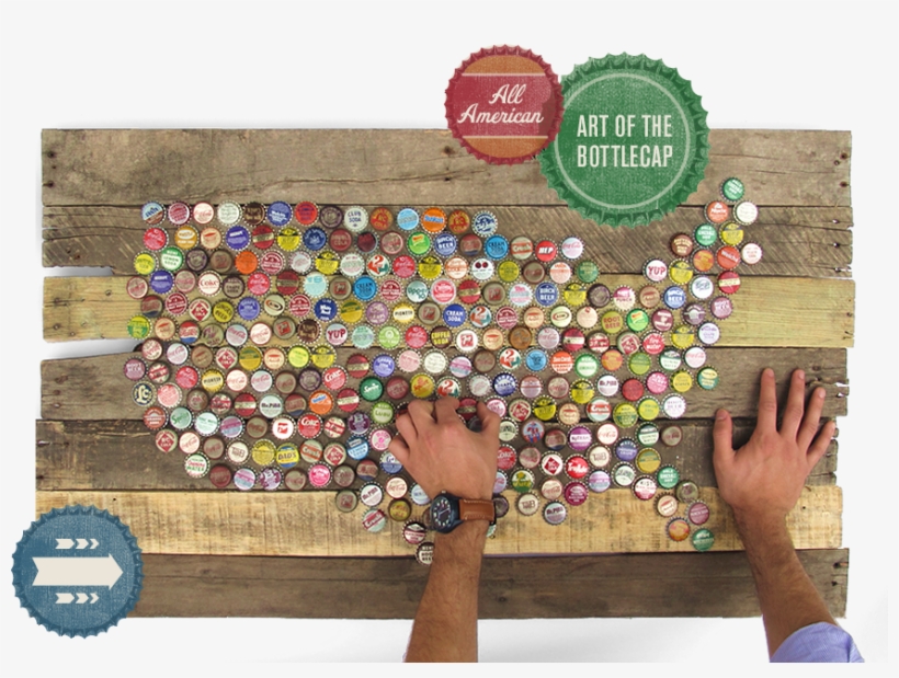 20 Rad Things You Can Make With Bottle Caps, transparent png download