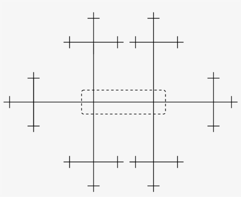 The Bethe Lattice Representation Of The Two-dimensional - Diagram, transparent png download