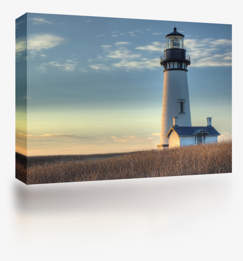 Hillside Lighthouse - Yaquina Head Light, transparent png download