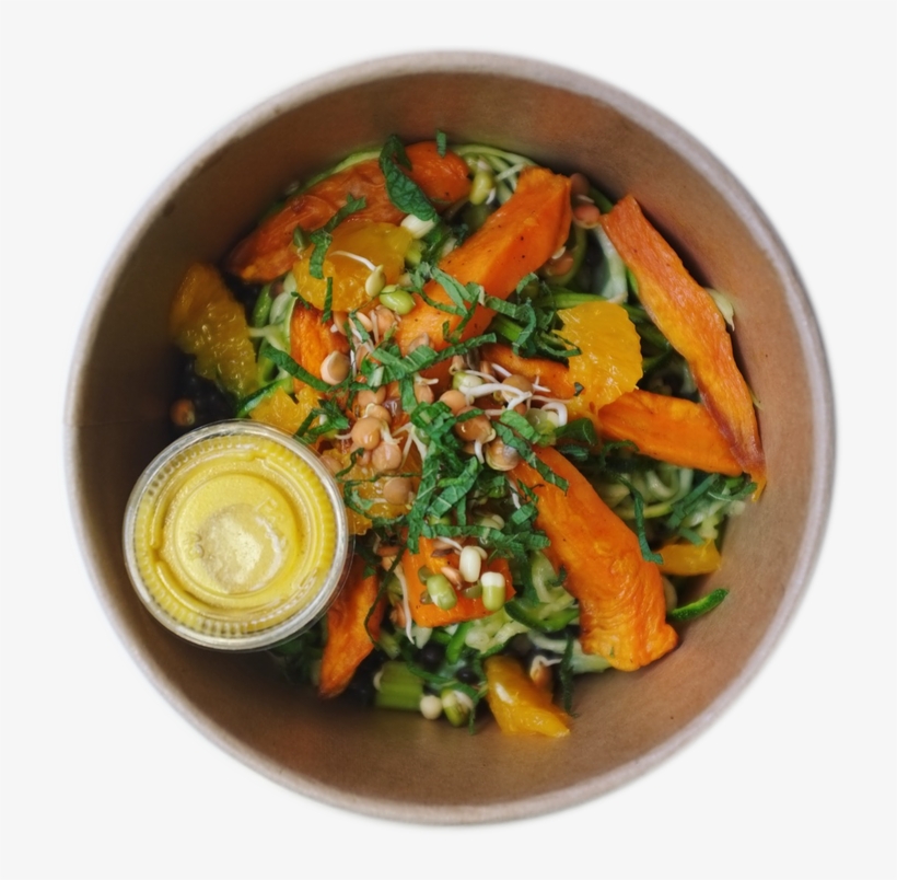 Zucchini Spaghetti Bowl - Zucchini, transparent png download