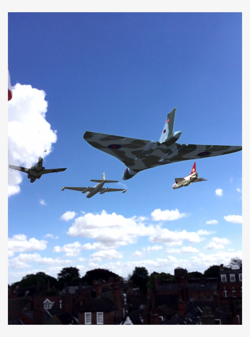 Raf Vulcan Bomber - Avro Vulcan Xh558, transparent png download