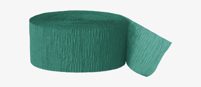 Party Streamer, 81 Feet - Crepe Paper Streamers 81 Feet Teal Green, transparent png download