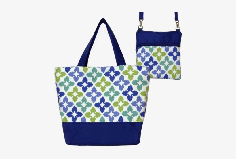 Novia In Blue & Green With Blue Nylon Essential Tote - Vans Men's Slide-on, transparent png download
