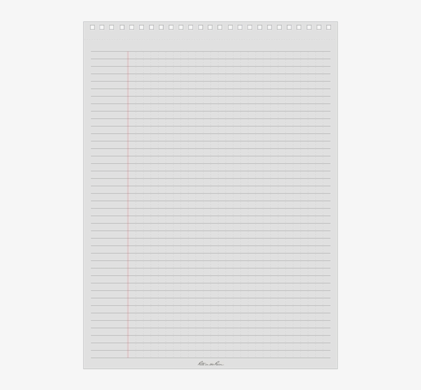 Rite In The Rain All-weather Legal Pad - Document, transparent png download