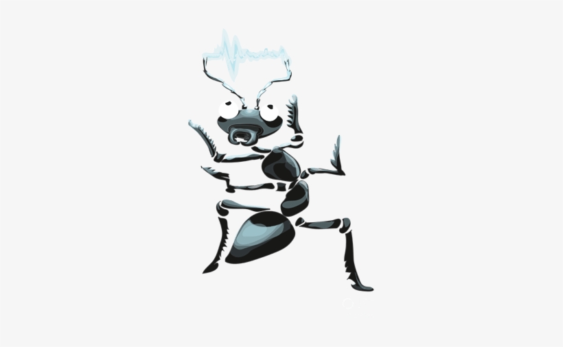 Hormiga Eléctrica - Cartoon, transparent png download