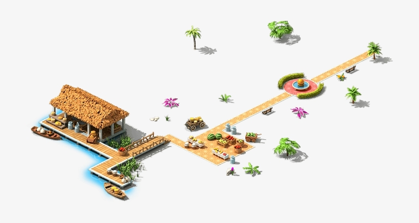 Floating Market Initial - Wiki, transparent png download