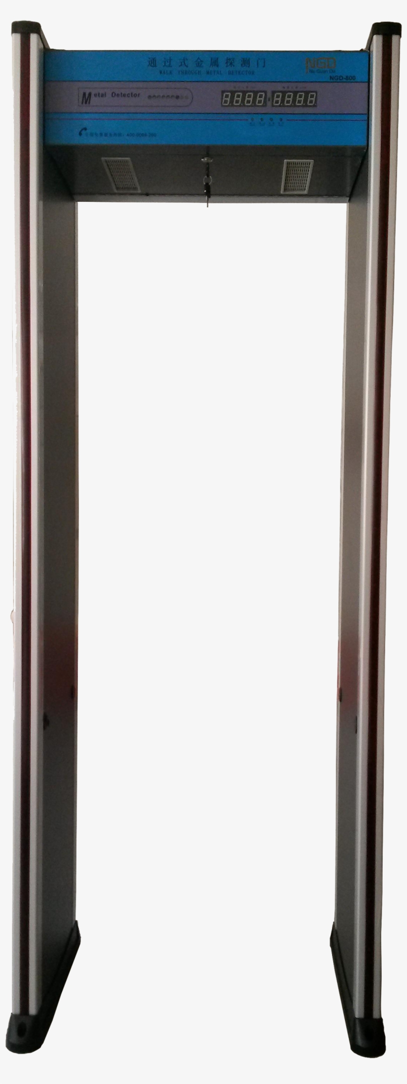 Tp-6001 Sensitive Digital Metal Detector Walk Through - Walk Through Metal Detector Png, transparent png download