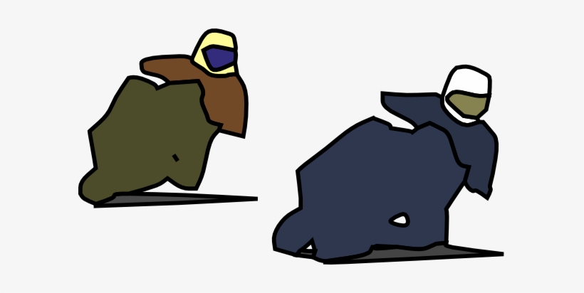 Motorcycle Racers Clip Art - Clip Art, transparent png download