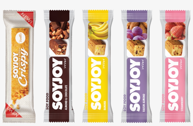20180626 Soyjoy Indonesia Line Up - 【au限定】soyjoy ソイジョイ クリスピー アソートセット 25g×3種×各4本 大塚製薬, transparent png download