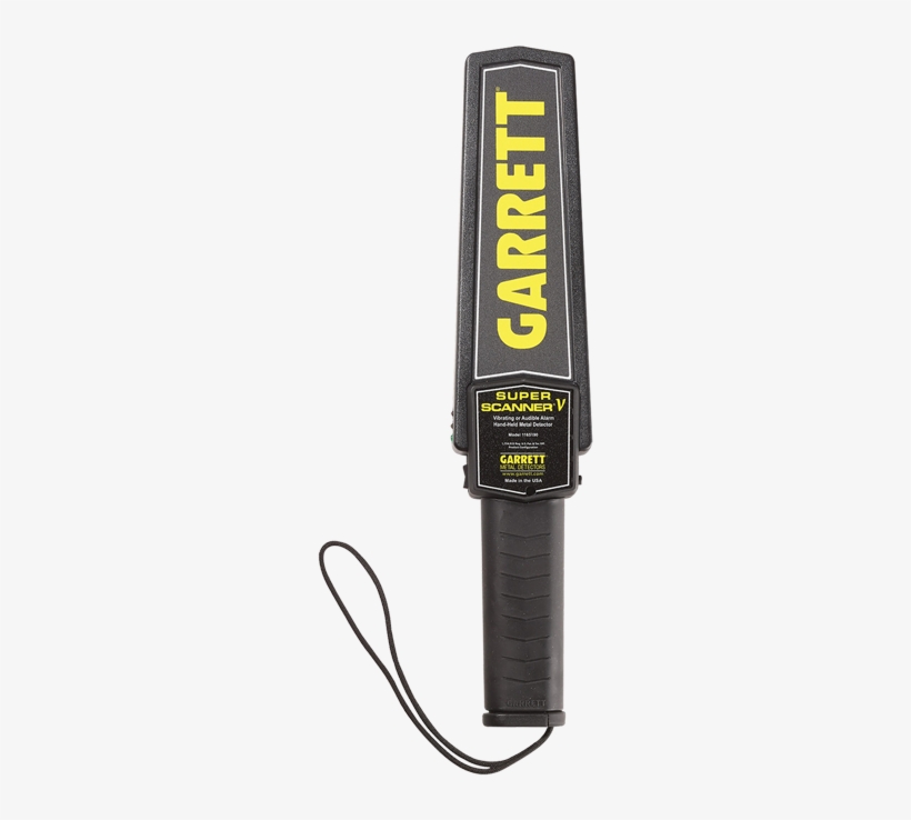 Metal Detector - Garrett 1165180 Garrett's Superscanner Metal Detector, transparent png download