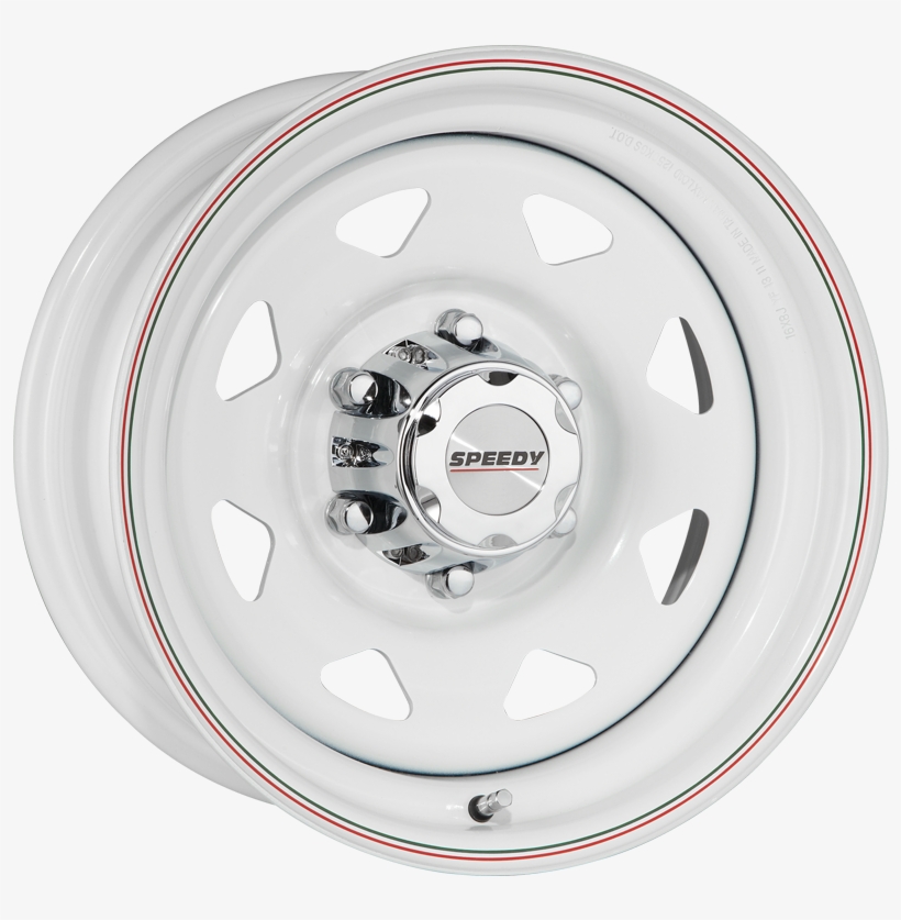 Desert Rat 2 White/red & Green Pinstripe - Speedy Wheels Desert Rat 2, transparent png download