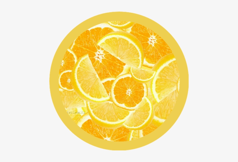 Frisches Orange Rundes Kissen, transparent png download