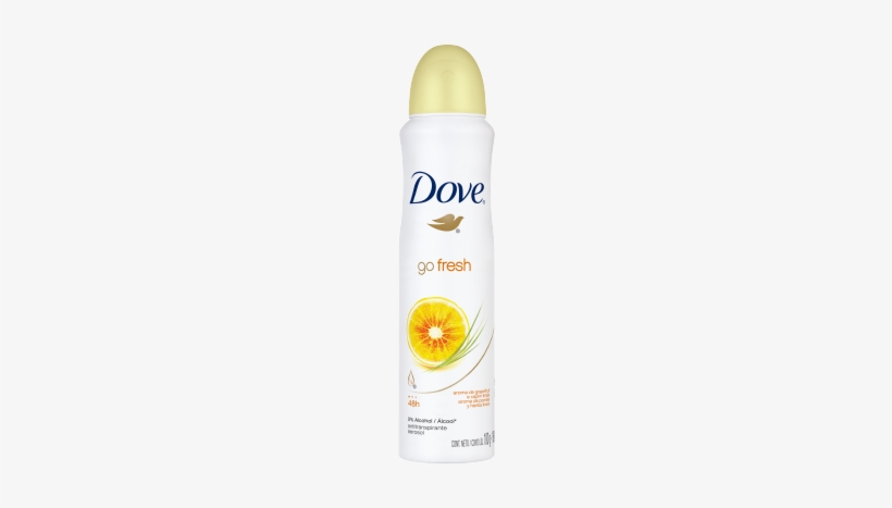 Dove Antitranspirante En Aerosol Pomelo Y Limón 100g - Dove Deodorant, transparent png download