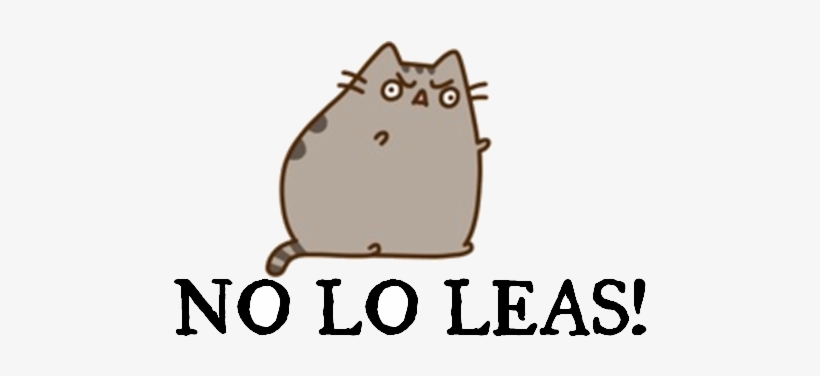 You No Feed Me Pusheen, transparent png download