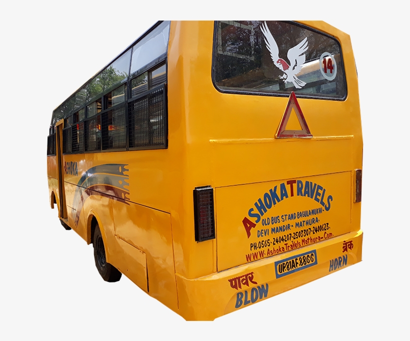 We Have Large Number Of Simple And Luxury Class Buses - Mathura, transparent png download