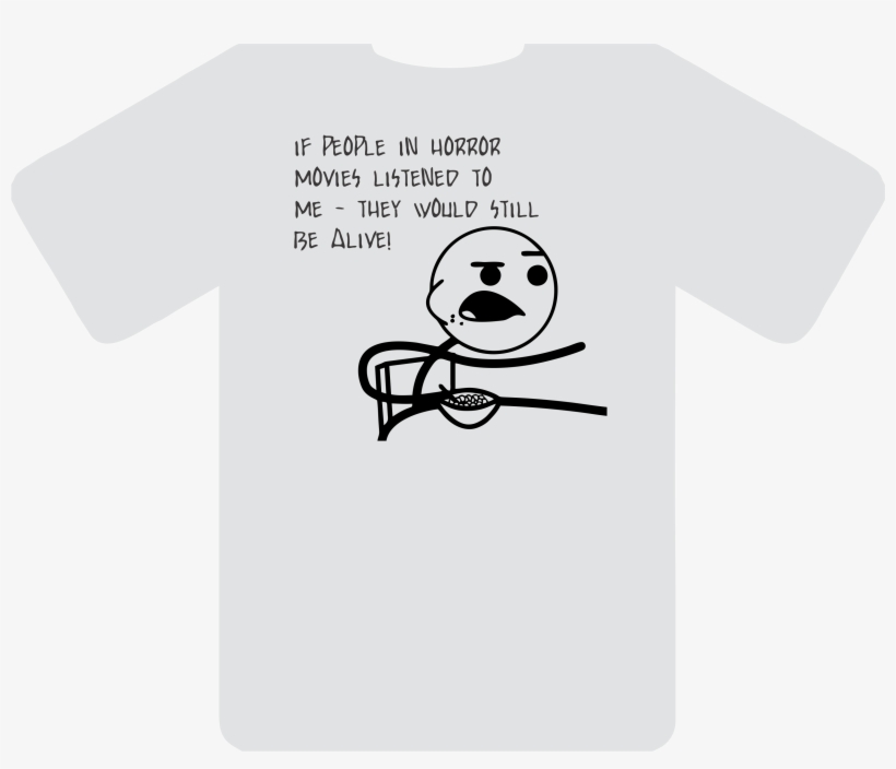 Horror Movie Advice T-shirt - Chad What No Sleep, transparent png download