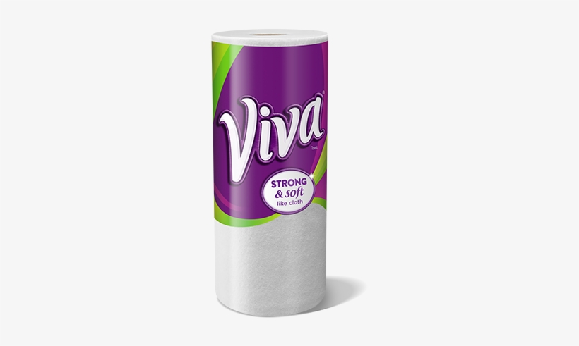 Viva Soft Strong Paper Towel Roll - Paper Towel Brands Viva, transparent png download