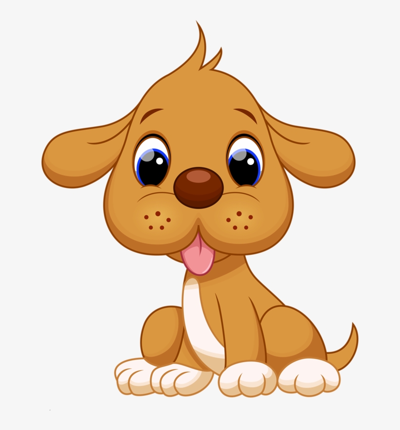 Фото, Автор Soloveika На Яндекс - Cute Puppy Cartoon, transparent png download