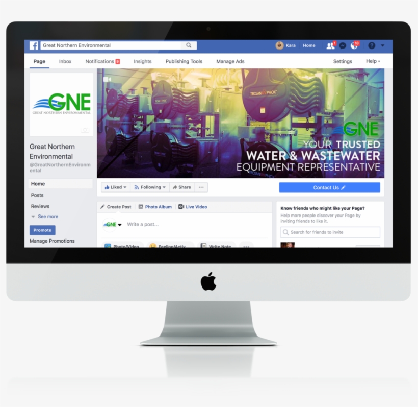 Wednesday Media Gne Computer Mockup - Computer, transparent png download