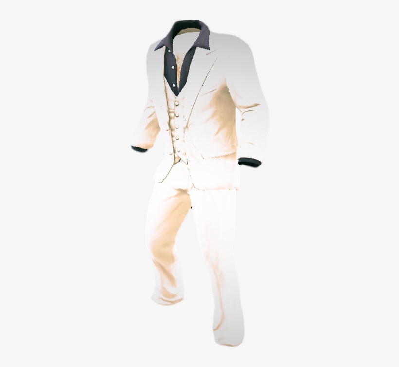 Dead Rising White Leisure Suit - Tuxedo, transparent png download
