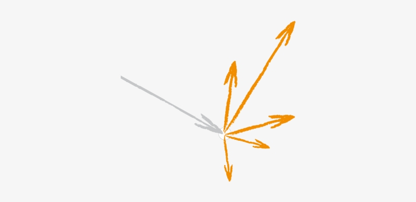 Cuando Un Rayo De Luz Blanca Alcanza Un Objeto Opaco, - Illustration, transparent png download