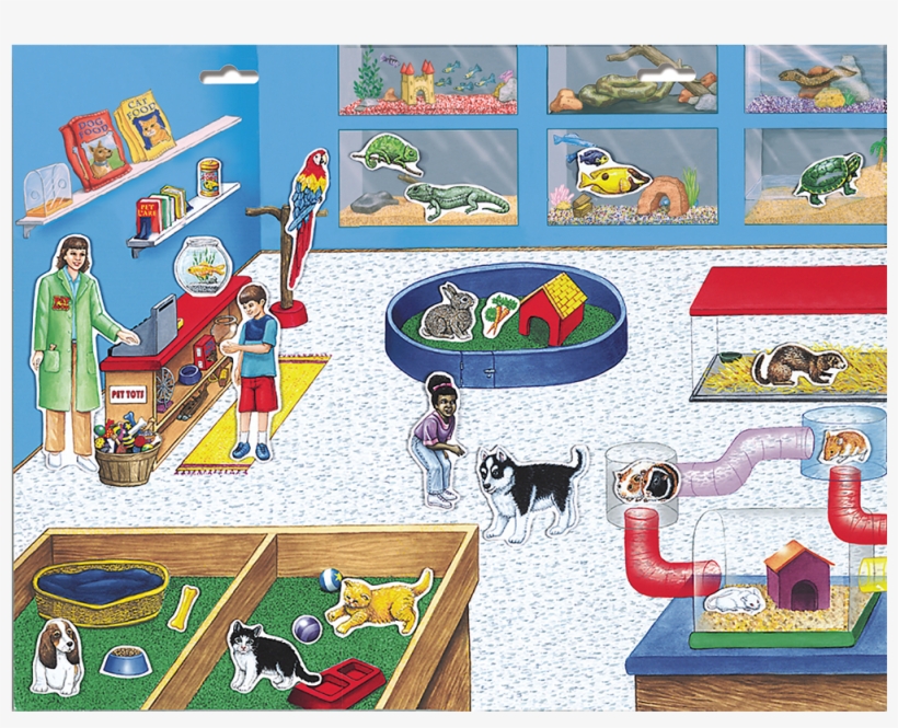 Create A Scene™ Magnetic Pet Shop™ - Curious Minds Busy Bags Travel Toy Bundle Ldren Car, transparent png download